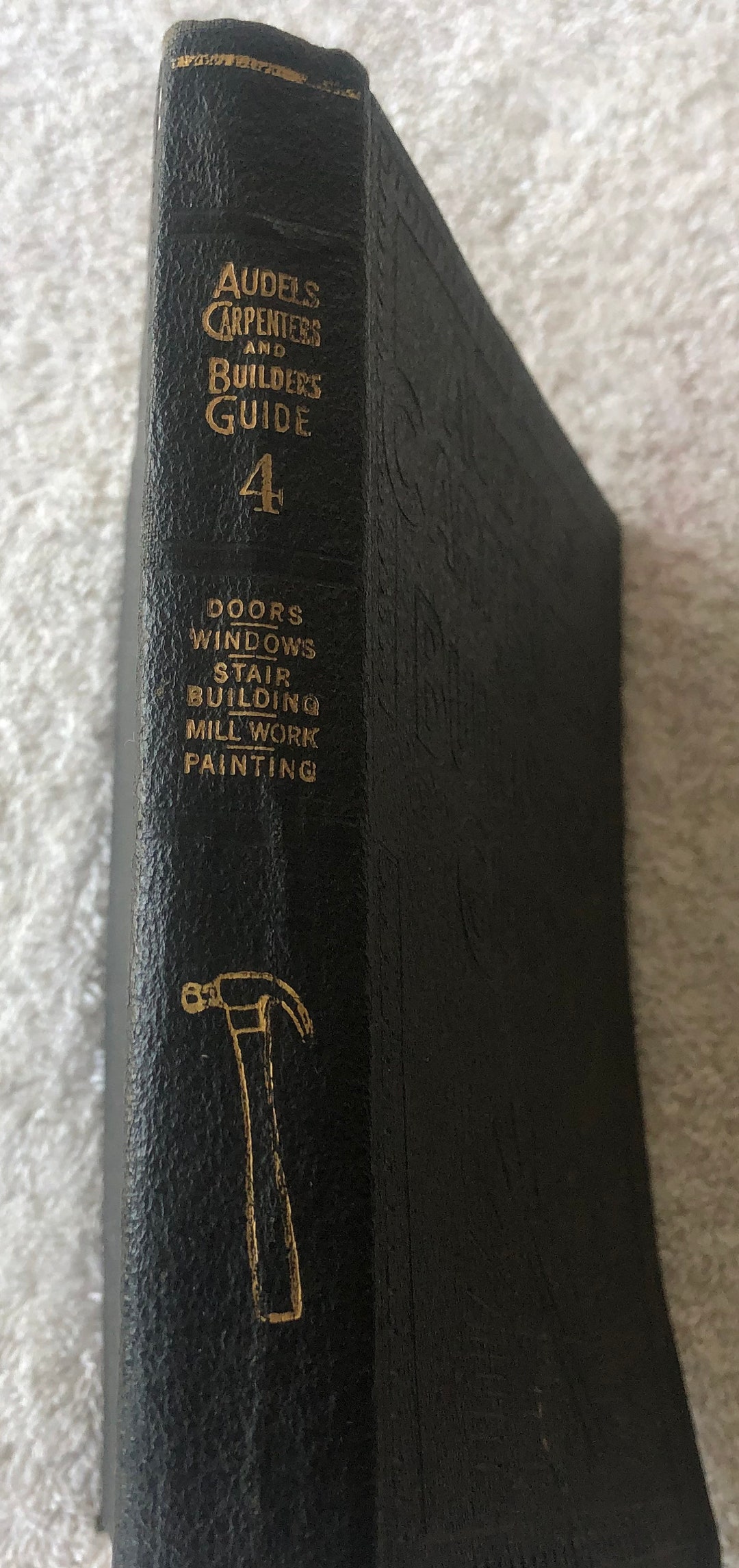 Audels Carpenters and Builders Guide # 4 - Etsy