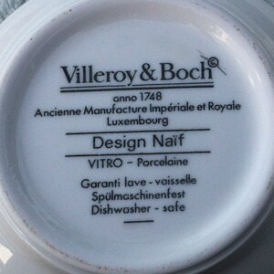 Villeroy & Boch Design Naif Plat Creux 2L - Saladier Porcelaine Premium, Lave-Vaisselle Et Micro-Ondes