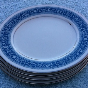 Noritake Pontchartrain 7024 bread and butter plates (4)
