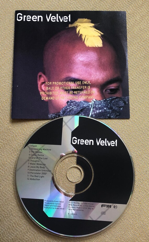 クラブ+ダンス CD Green Velvet Green Velvet  9476182 F-111 Records, Relief Records /00110 Green Velvet – Green Velvet – CD (Compilation), 2000 [r47529