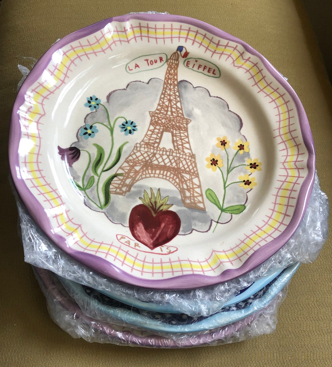 Nathalie Lete Plates, France (4) - Etsy