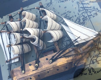 Vintage Sterling Silver 999 Clipper Ship Frame by Takehiko Seki - Etsy