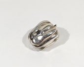 Pill Box - Purse Pill Case - Travel Pill Case antique silver 800