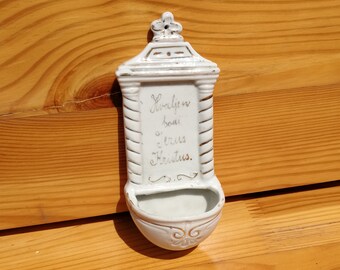 antique Holy Water Font