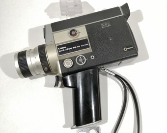 Caméra Super 8 Sankyo ES-44 – Fonctionnelle Avec Boîte D'origine, Noir