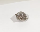 Pill Box - Purse Pill Case - Travel Pill Case antique silver 800