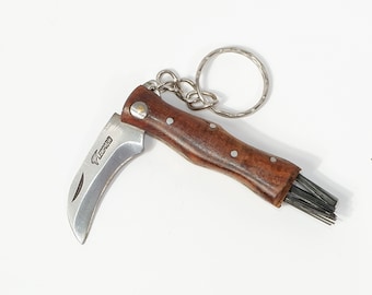Taschenmesser Pilze Leopard