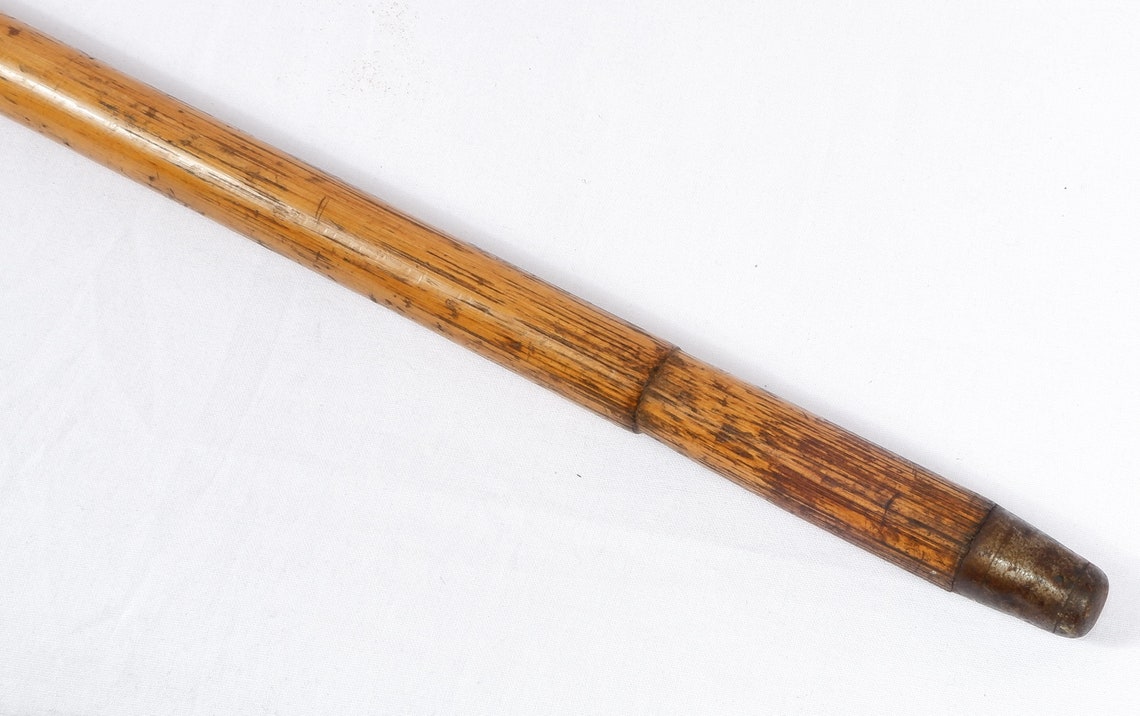 Vintage Walking Stick Cane Torch Etsy