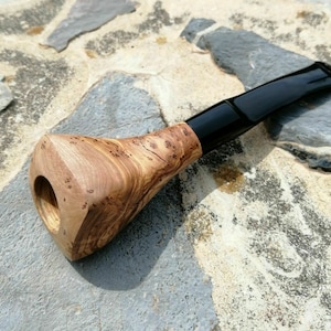 wooden pipe Tobacco, Unique, Personalized, hand Crafted