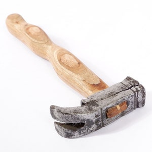 Antique hammer German type , Unique hammer tool, rustic hammer,cahsing hammer,