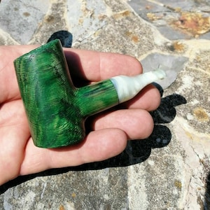 wooden pipe Tobacco, Unique, Personalized, hand Crafted