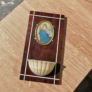vintage Holy Water Font
