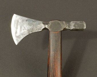 vintage walking stick cane axe