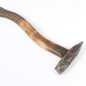 Antique hammer German type , Unique hammer tool, rustic hammer,cahsing hammer,