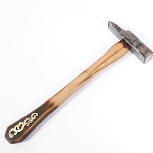 Antique hammer German type , Unique hammer tool, rustic hammer,cahsing hammer,