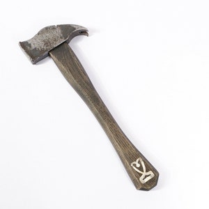 Antique hammer German type , Unique hammer tool, rustic hammer,cahsing hammer,