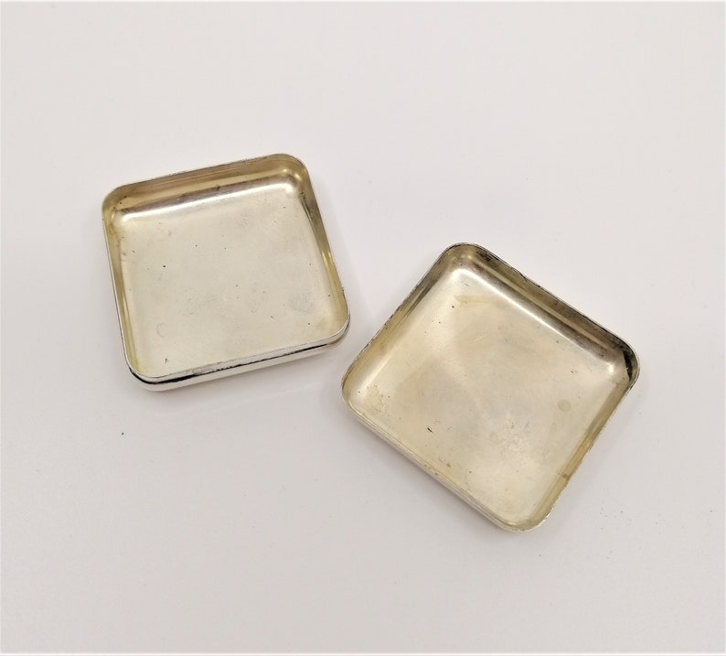 Pill Box Travel Pill Case antique silver 800 Purse Pill Case