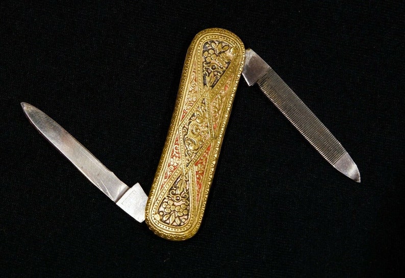 Vintage Solingen Folding POCKET Knife, German Pocket Knife,jowika