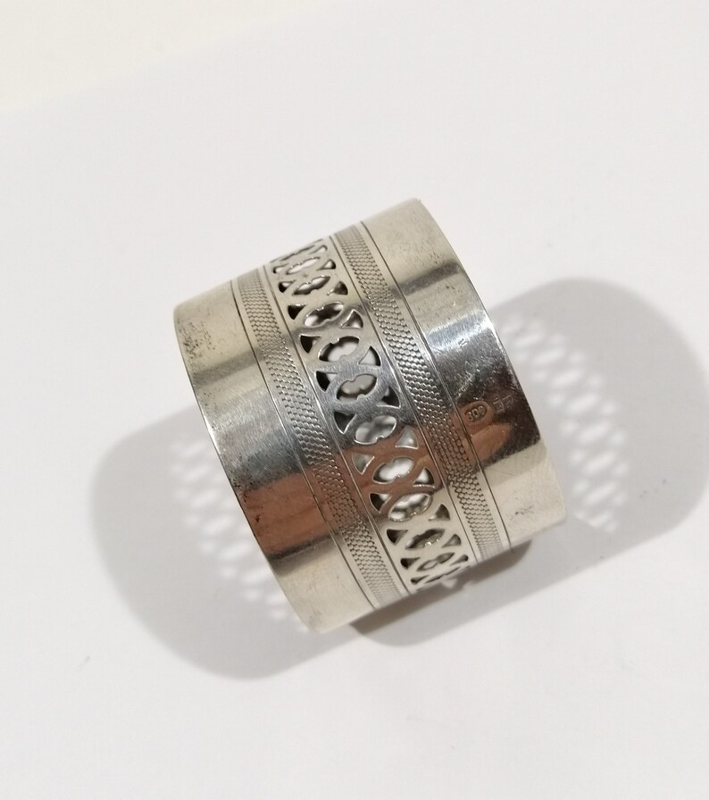 antique ring napkin silver 800
