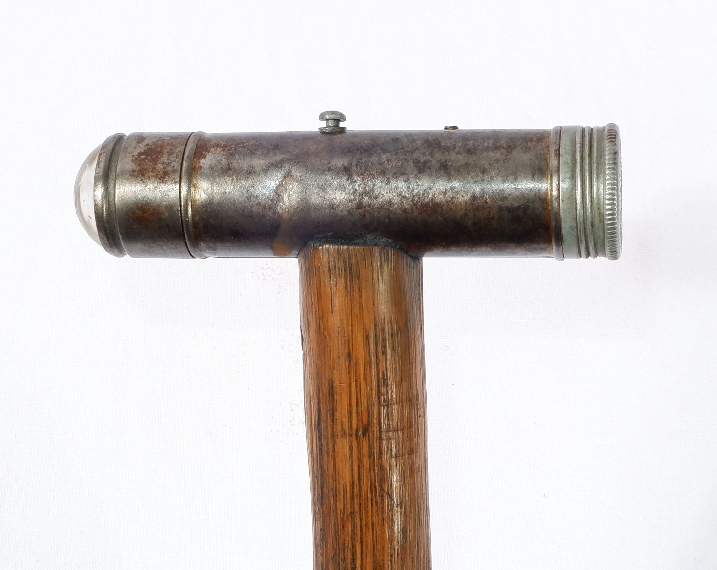 Vintage Walking Stick Cane Torch Etsy