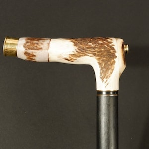 walking stick handle antler deer 338
