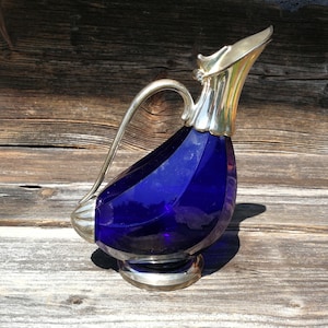 Vintage Versilberte Karaffe