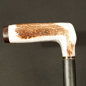 walking stick handle antler deer 346