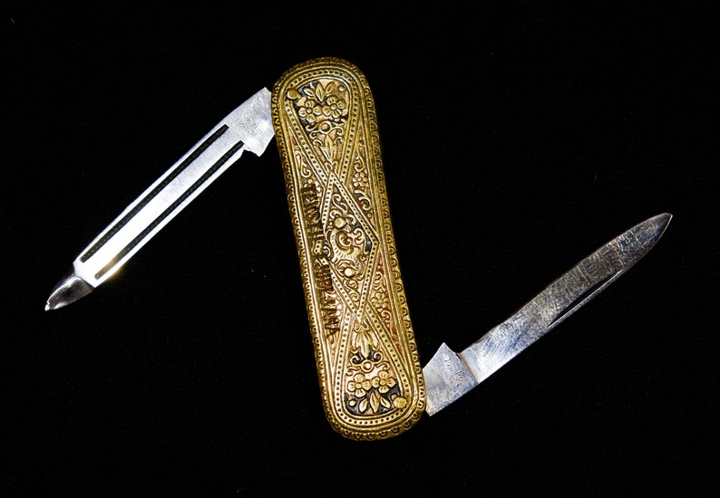 Vintage Solingen Folding Knife / German Pocket Knife JOWIKA Etsy