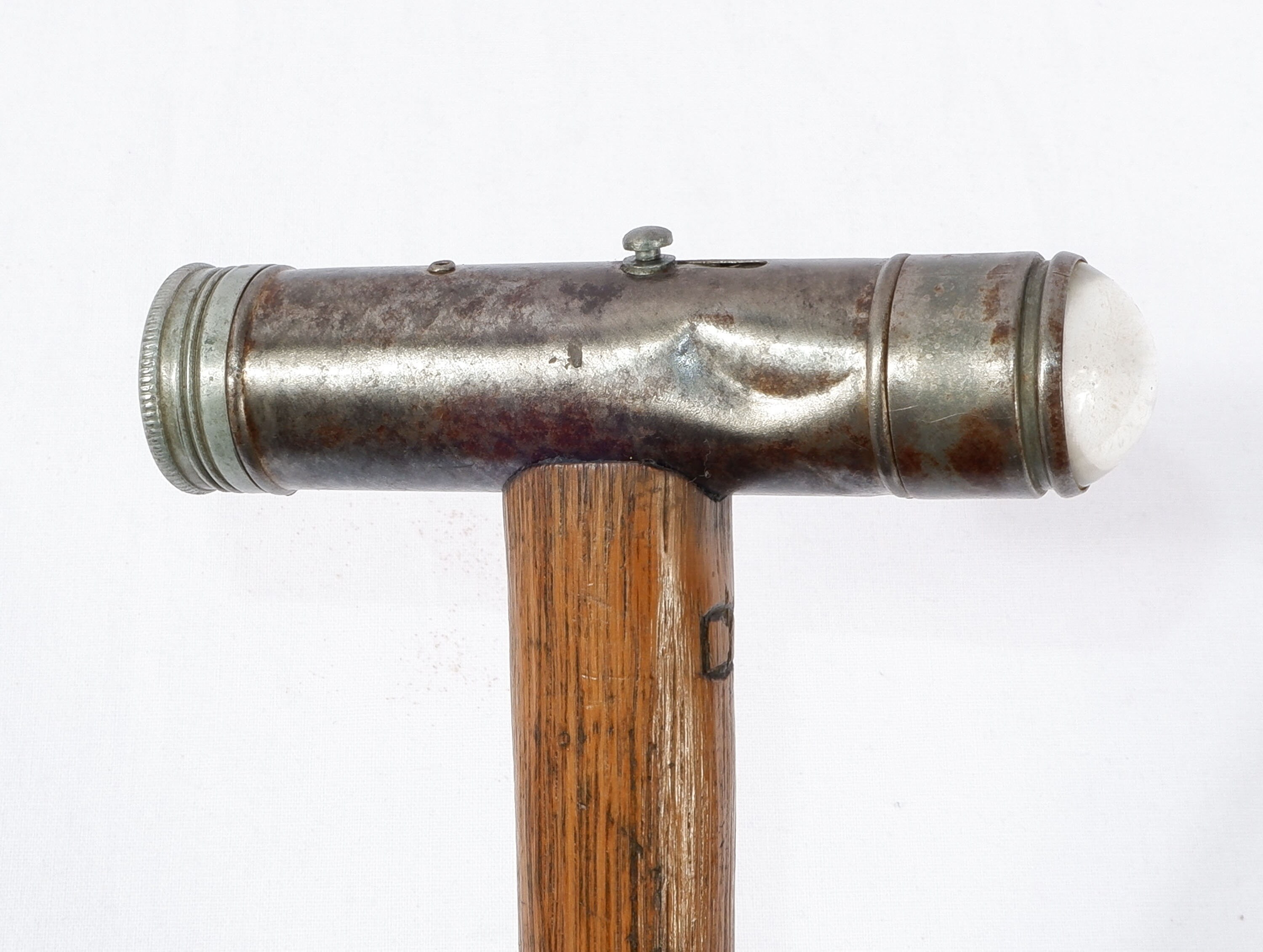 Vintage Walking Stick Cane Torch Etsy