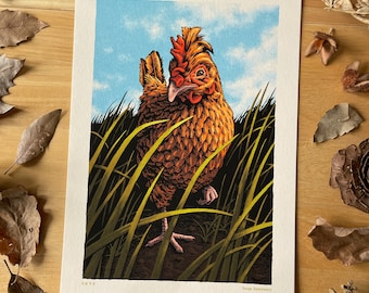 Skye | A4 art print | Supporting Surge Sanctury