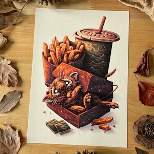 Stampa artistica Comfort Food / A4