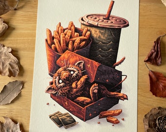 Comfort Food | A4 art print