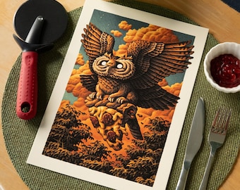 Stuffed Crust II | A4 art print