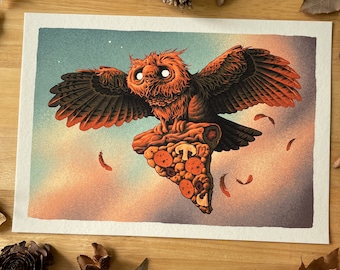 Stuffed Crust | A4 print