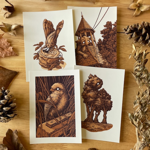 Edge of the Forest III | Postcards