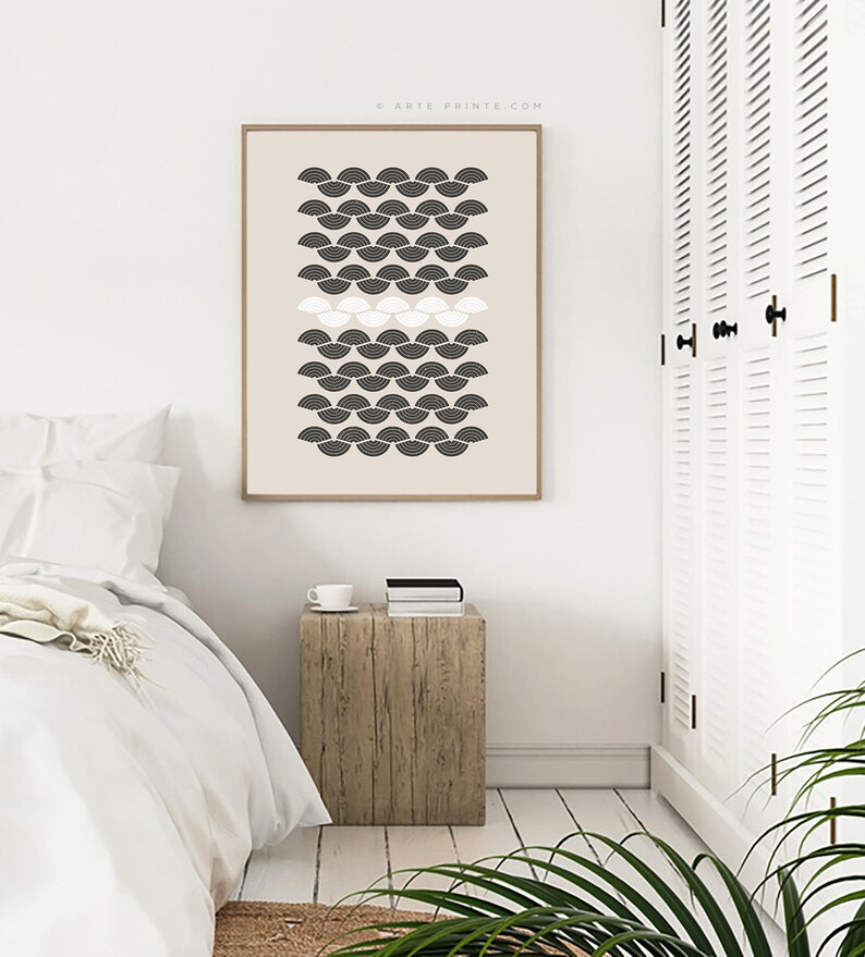 Abstract Art Print Modern Wall Art Neutral Colors Wall Decor | Etsy