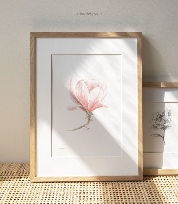 Minimalist on sale magnolia etsy