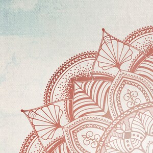 Mandala Wall Art Set of 2 Prints Boho Living Room Bedroom - Etsy