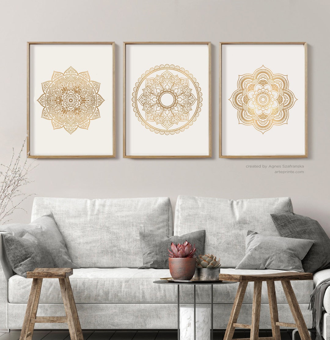 Paxtech Solutions 3 Pcs. Set Mandala Wall Decor Frame Home Room Office  Decoration / Wall Art Price in India - Buy Paxtech Solutions 3 Pcs. Set Mandala  Wall Decor Frame Home Room