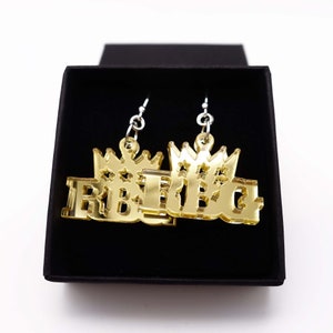 Rbg earrings etsy deals