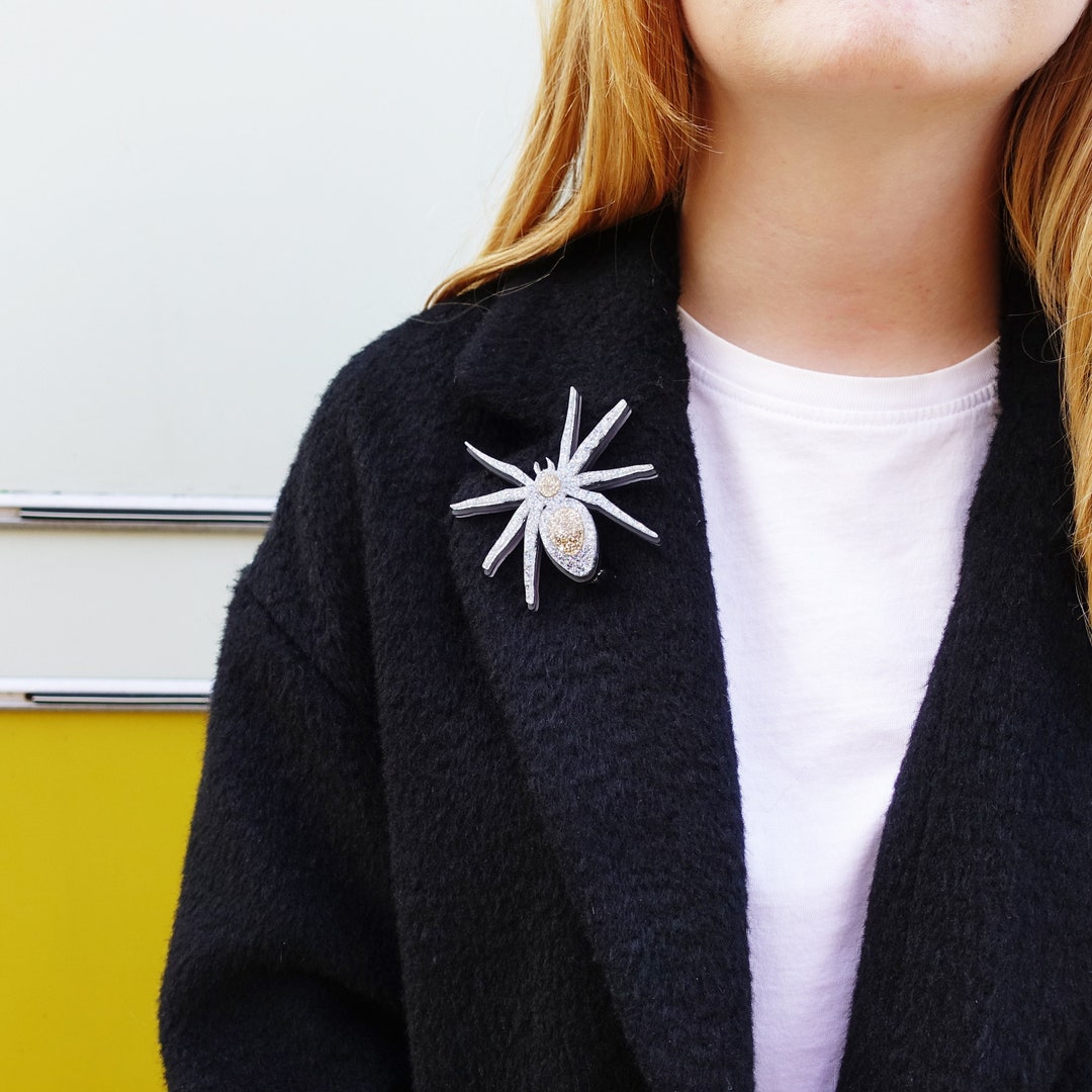 Lady Hale Commemorative SPIDER BROOCH Girly Swots Unite All Etsy