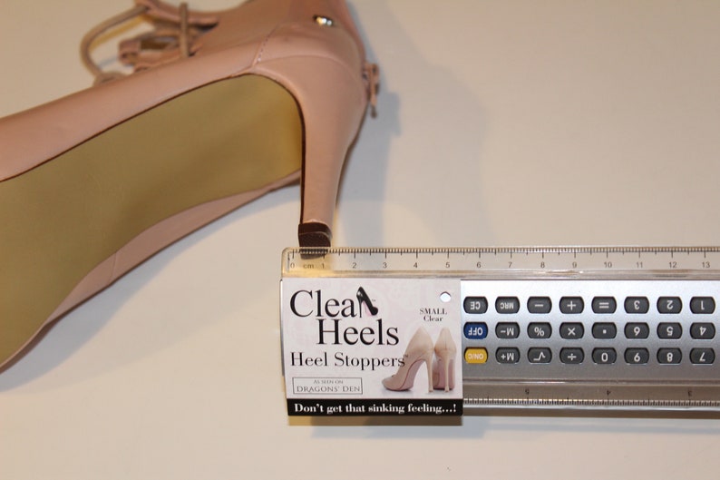 Clean Heels Heel Stoppers, one pair available in Clear or Black. British Made Product image 9