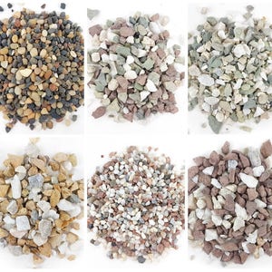 Natural Mixed Rocks Terrarium Supplies for Succulent Planters Aquariums Terrarium Decorations Bonsai Air Plant Decorative Rocks Fairy Garden