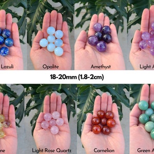 Mini Crystal Spheres - Sizes 12-20mm
