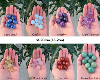 Mini Crystal Spheres - Sizes 12-20mm - Crystal Ball, Home Decor, Terrarium Decor, Birthday Gifts for Her