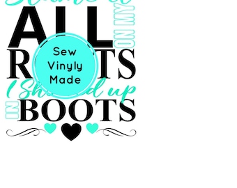 Blame it all on my roots SVG