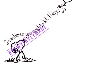 Sometimes you need to let things go SVG