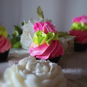 Naturseife veganes Cupcake-Geschenk handgefertigte Einhorn-Hochzeitsbevorzugungen
