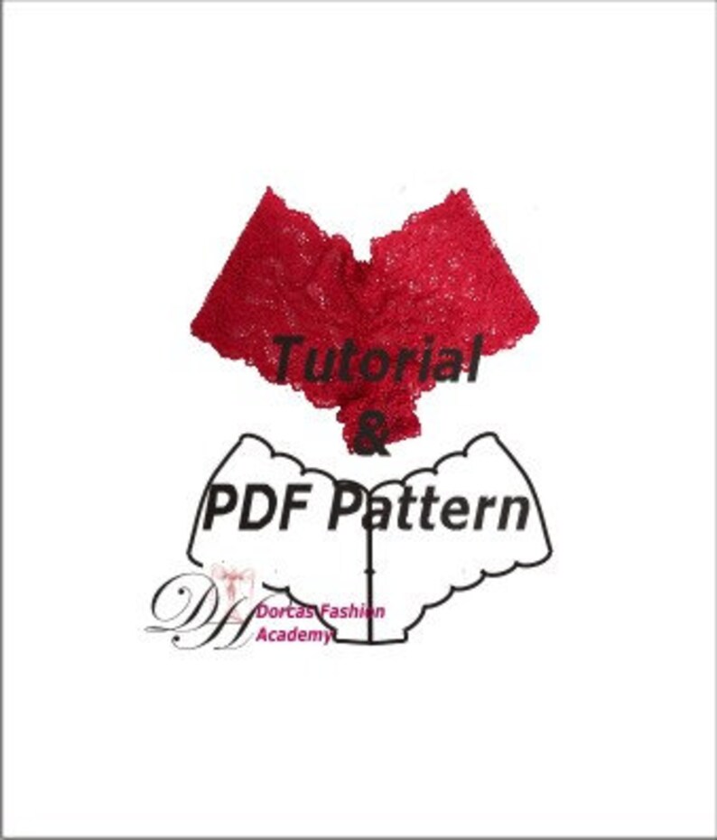 Cheeky Panties Sewing Pdf Pattern & Tutorial Etsy
