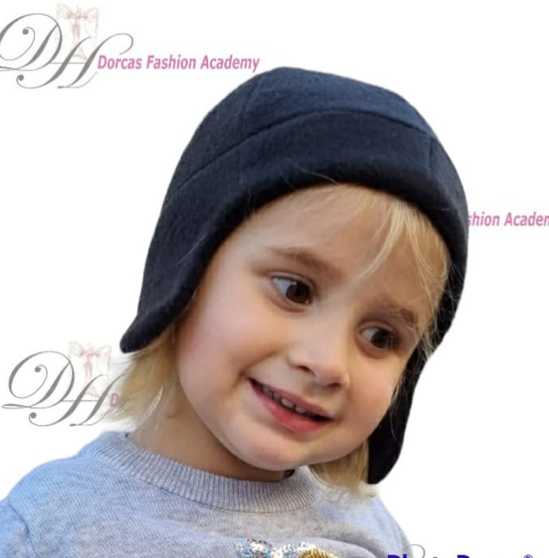 KIDS AVIATOR HAT Sewing Pdf Pattern & Tutorial Etsy
